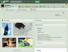 Tablet Screenshot of nysnow.deviantart.com
