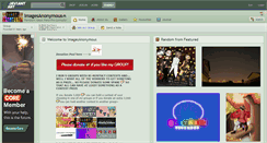 Desktop Screenshot of imagesanonymous.deviantart.com