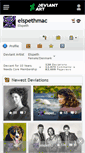 Mobile Screenshot of elspethmac.deviantart.com