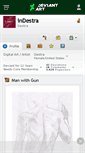 Mobile Screenshot of indestra.deviantart.com