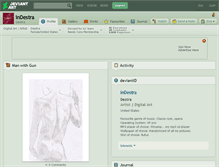 Tablet Screenshot of indestra.deviantart.com