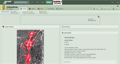 Desktop Screenshot of chainedrose.deviantart.com