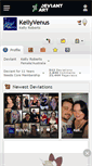 Mobile Screenshot of kellyvenus.deviantart.com