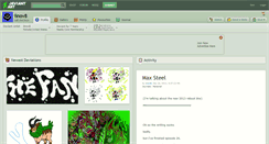 Desktop Screenshot of iinov8.deviantart.com