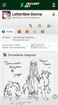 Mobile Screenshot of letterbee-donna.deviantart.com