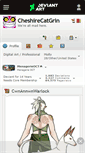 Mobile Screenshot of cheshirecatgrin.deviantart.com