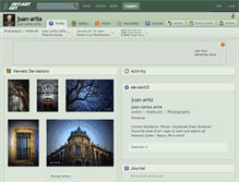 Tablet Screenshot of juan-arita.deviantart.com