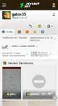 Mobile Screenshot of gatox35.deviantart.com