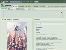 Tablet Screenshot of gndagnor.deviantart.com