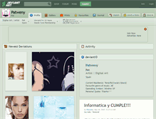 Tablet Screenshot of patweny.deviantart.com