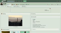Desktop Screenshot of bungii.deviantart.com