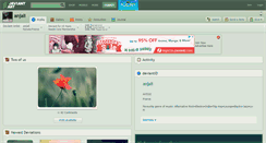Desktop Screenshot of anjali.deviantart.com