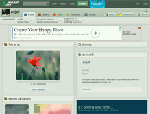 Tablet Screenshot of anjali.deviantart.com