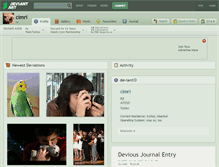 Tablet Screenshot of cimri.deviantart.com