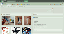 Desktop Screenshot of meiu.deviantart.com
