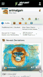 Mobile Screenshot of animalgam.deviantart.com