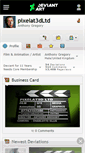 Mobile Screenshot of pixelat3dltd.deviantart.com
