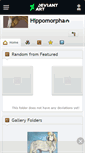 Mobile Screenshot of hippomorpha.deviantart.com