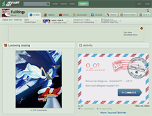 Tablet Screenshot of fullrings.deviantart.com