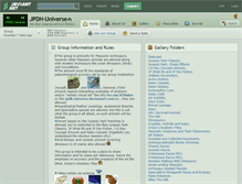 Tablet Screenshot of jpdh-universe.deviantart.com