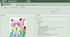 Desktop Screenshot of cherryb182.deviantart.com
