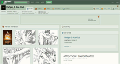 Desktop Screenshot of portgas-d-ace-club.deviantart.com