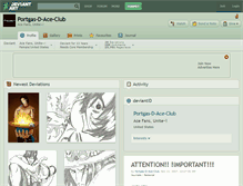 Tablet Screenshot of portgas-d-ace-club.deviantart.com