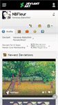 Mobile Screenshot of nbfleur.deviantart.com