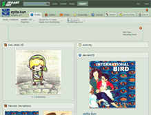 Tablet Screenshot of epita-kun.deviantart.com