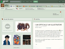 Tablet Screenshot of jolly2.deviantart.com