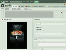 Tablet Screenshot of nasht-01.deviantart.com