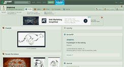 Desktop Screenshot of ananova.deviantart.com