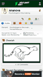 Mobile Screenshot of ananova.deviantart.com