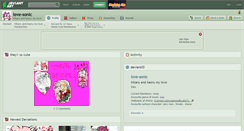 Desktop Screenshot of love-sonic.deviantart.com