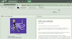 Desktop Screenshot of gizzyboonjelliclecat.deviantart.com