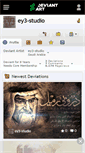 Mobile Screenshot of ey3-studio.deviantart.com