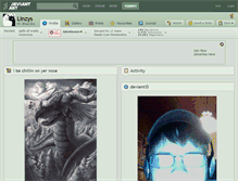 Tablet Screenshot of linzys.deviantart.com