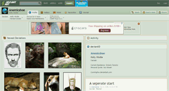 Desktop Screenshot of anemicshoe.deviantart.com