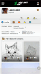 Mobile Screenshot of laki-laki.deviantart.com