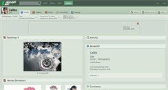 Desktop Screenshot of calibz.deviantart.com