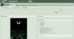 Desktop Screenshot of brianevol.deviantart.com