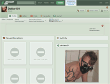 Tablet Screenshot of doktor101.deviantart.com