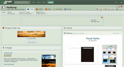 Desktop Screenshot of poulnyrup.deviantart.com