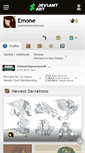 Mobile Screenshot of emone.deviantart.com