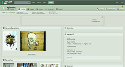 Desktop Screenshot of kyle-moz.deviantart.com