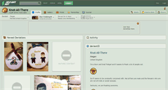 Desktop Screenshot of knot-all-there.deviantart.com