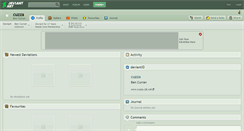 Desktop Screenshot of cuzza.deviantart.com