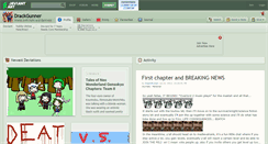 Desktop Screenshot of drackgunner.deviantart.com
