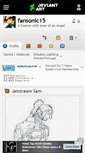 Mobile Screenshot of fansonic15.deviantart.com