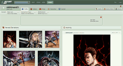 Desktop Screenshot of ni6htmare01.deviantart.com